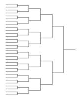 Tournament bracket templates . Vector illustration