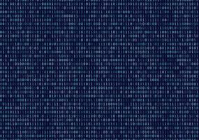 streaming binary code background. vector