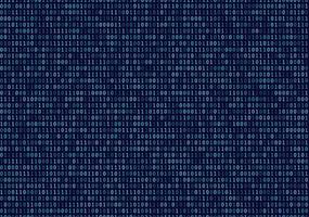 streaming binary code background. vector