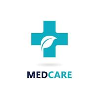 vector de logotipo de atención médica