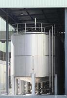 Stainless water tanks for production processes photo