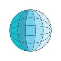 sphere browser tech vector