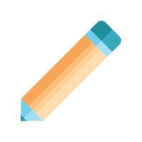 pencil school supply vector