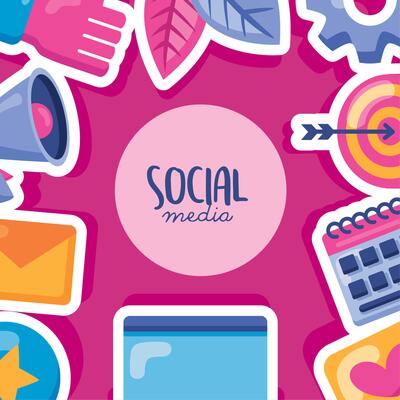 social media tech frame