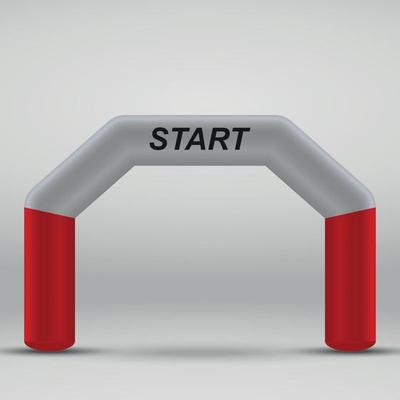 start arch vector illustration