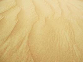 Waves of sand texture. Dunes of the desert. Desert dunes sunset landscape. photo