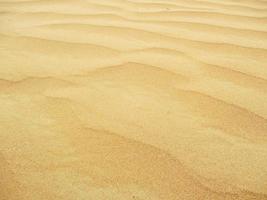 Waves of sand texture. Dunes of the desert. Desert dunes sunset landscape. photo