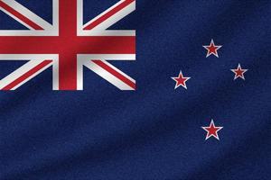 national flag of New Zealand vector
