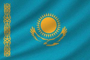 national flag of Kazakhstan vector