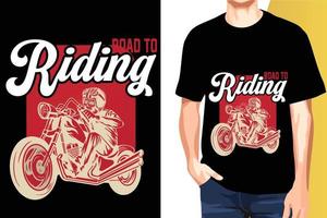 Motorbike lover t-shirt design vector print ready templates