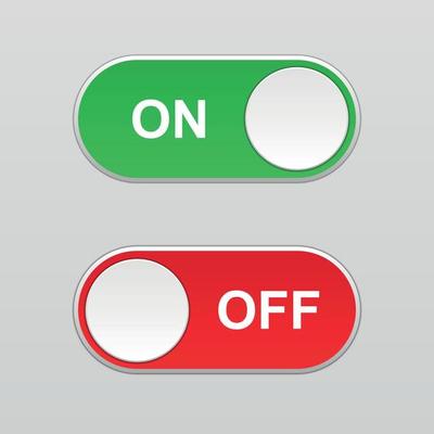 On Off Button Vector Art, Icons, and Graphics for Free Download