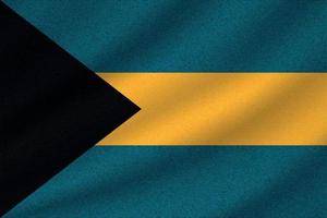 bandera nacional de bahamas vector