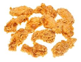 many crispy batter deep-fried chicken wings photo