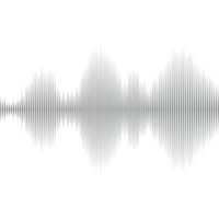 multicolor sound wave from equalizer background vector