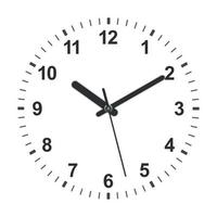 3d realistic clock vector