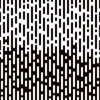 Rounded lines pattern vector