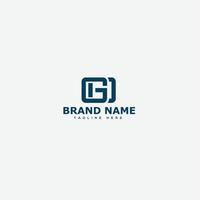 GO Logo Design Template Vector Graphic Branding Element.