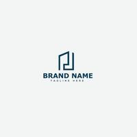 PL  Logo Design Template Vector Graphic Branding Element.