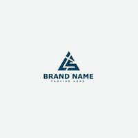 IS Logo Design Template Vector Graphic Branding Element.