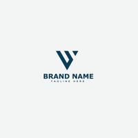 VM Logo Design Template Vector Graphic Branding Element.