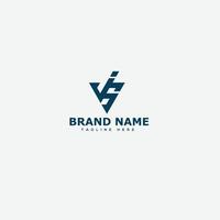 JS Logo Design Template Vector Graphic Branding Element.