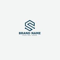 SC Logo Design Template Vector Graphic Branding Element.