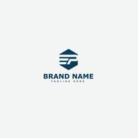 EP Logo Design Template Vector Graphic Branding Element.