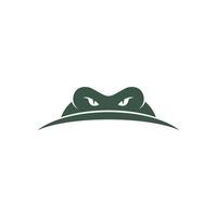 Crocodile icon logo design illustration vector