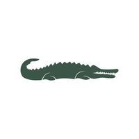 Crocodile icon logo design illustration vector