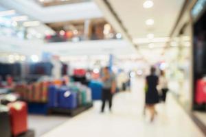 shopping mall blurred abstract background photo