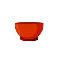 Green tea Cup. Earthenware. Piala bowl. National ethnic Oriental drink. vector