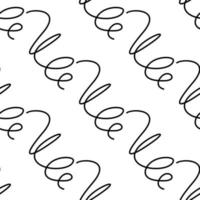 spiral. curl seamless pattern. curlicue - abstract wallpaper. texture for fabric vector
