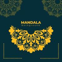 diseño de fondo de mandala vector