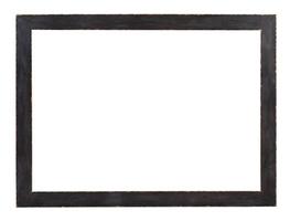 modern flat dark gray painted wooden picture frame photo