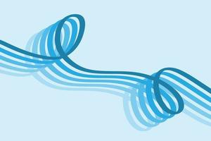 nice abstract background with blue gradient color vector