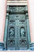 outdoor southern doors of Saint Isaac's Cathedral photo