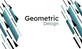 geometric business background design vector
