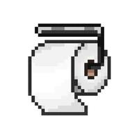 pixel art style, old videogames style, retro style 18 bit toilet paper vector