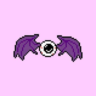 pixel art style, old videogames style, retro style 18 bit evil eye