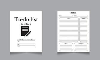 Tasklist line art vector. To do task log book to-do list log book To-do list logbook Design vector