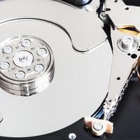 disassembled internal hard disk drive photo