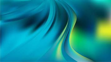 gradient wavy background vector