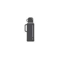 Thermos icon vector template design