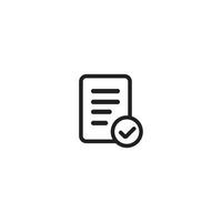 file or document icon vector