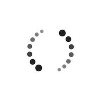 loading icon vector illustration design template