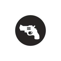 icono de vector de pistola