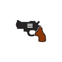 icono de vector de pistola