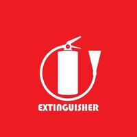 fire extinguisher icon vector