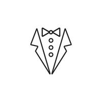 Tuxedo icon vector