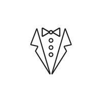 Tuxedo icon vector